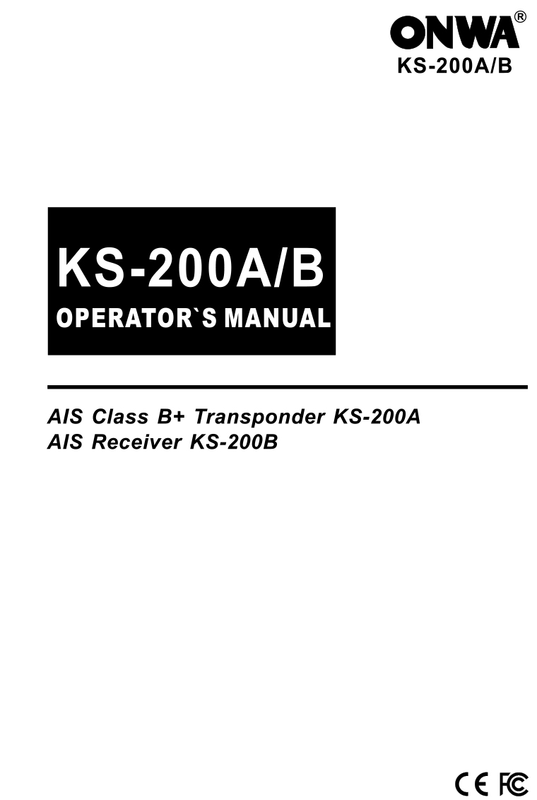 Руководство пользователя KS-200A, KS200A_SART, KS-200B_N