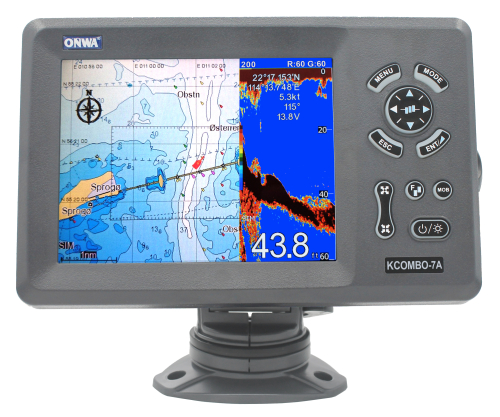 Картплоттер | GPS | АИС | KCombo-7A | ONWA Marine